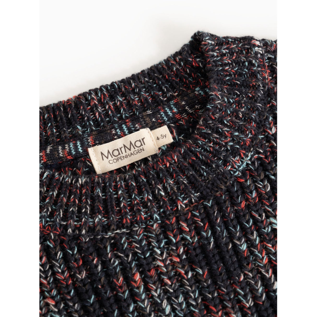 MarMar Cotton Knit Spacedye Deepest Sea Space Teno Knitted Blouse