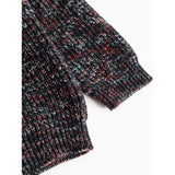 MarMar Cotton Knit Spacedye Deepest Sea Space Teno Knitted Blouse