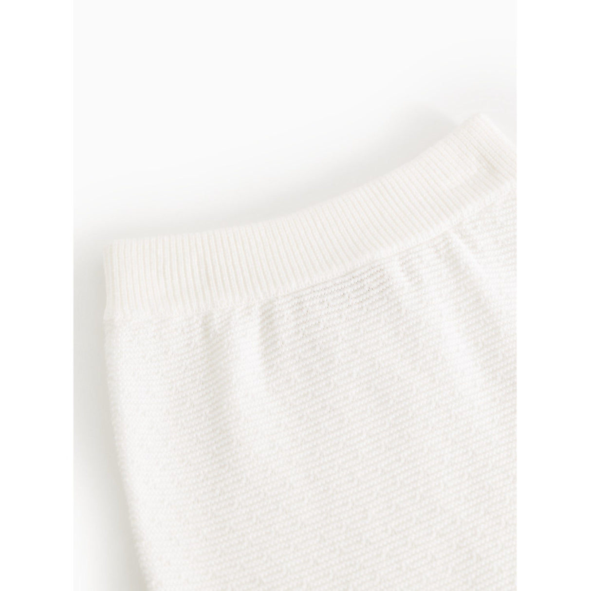 MarMar Modal Mix Links-Links Gentle White Pira Knitted Pants