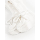 MarMar Modal Mix Links-Links Gentle White Abootie Knitted Booties