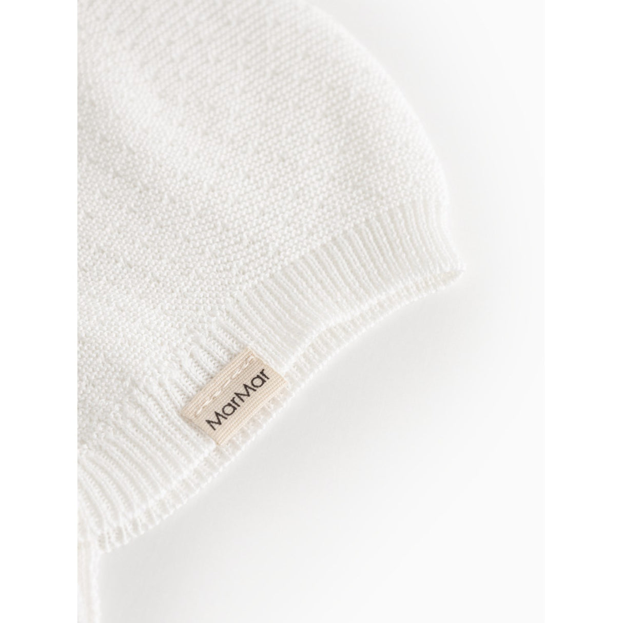 MarMar Modal Mix Links-Links Gentle White Aly Knitted Hat