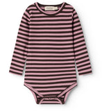 MarMar Modal Stripe Heather Stripe Plain Body LS