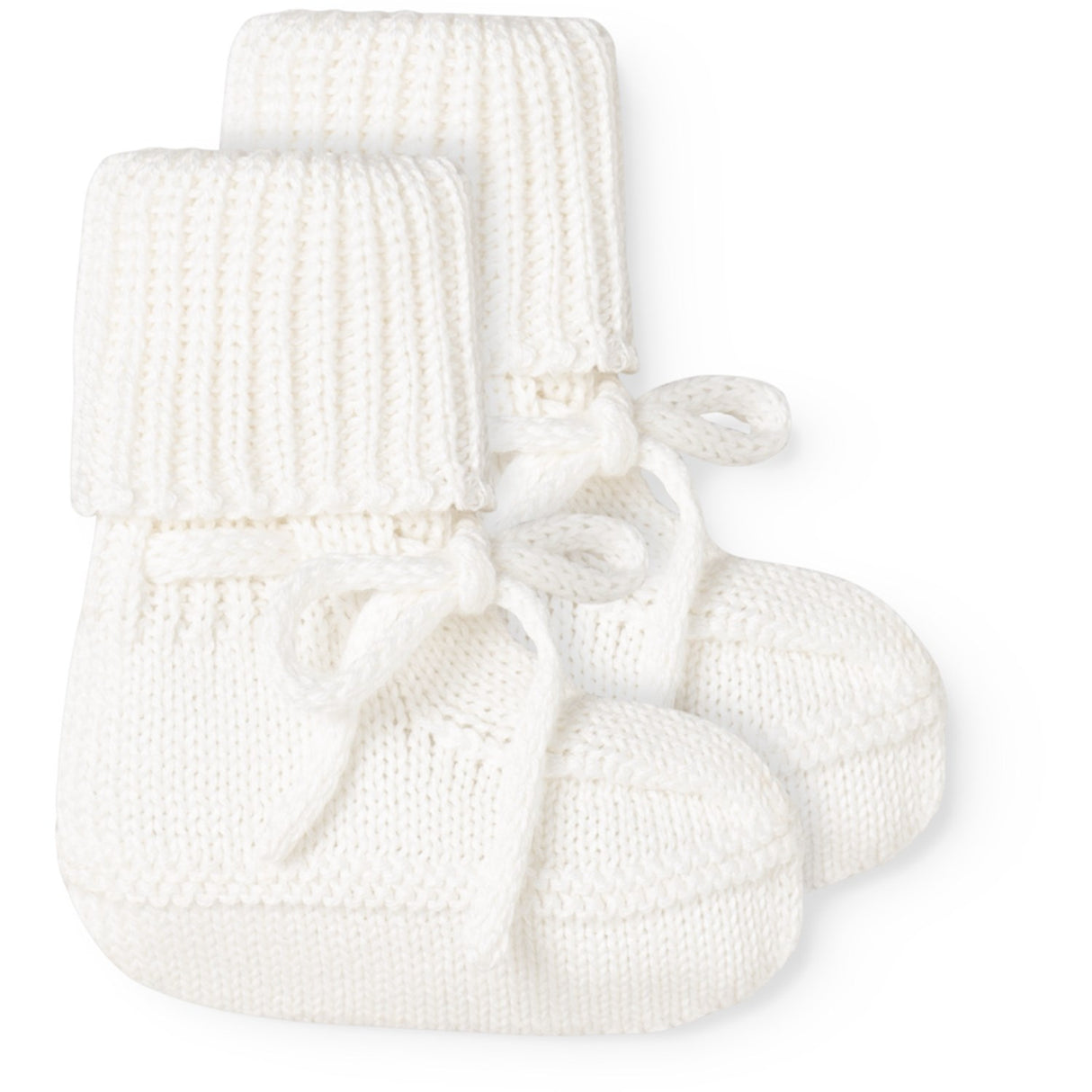 MarMar Modal Mix Links-Links Gentle White Abootie Knitted Booties
