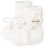 MarMar Modal Mix Links-Links Gentle White Abootie Knitted Booties
