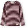 MarMar Modal Stripe Heather Stripe Plain Blouse