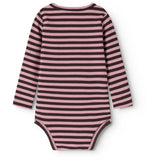 MarMar Modal Stripe Heather Stripe Plain Body LS