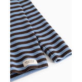 MarMar Modal Stripe Blue Heaven Stripe Plain Blouse