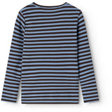 MarMar Modal Stripe Blue Heaven Stripe Plain Blouse