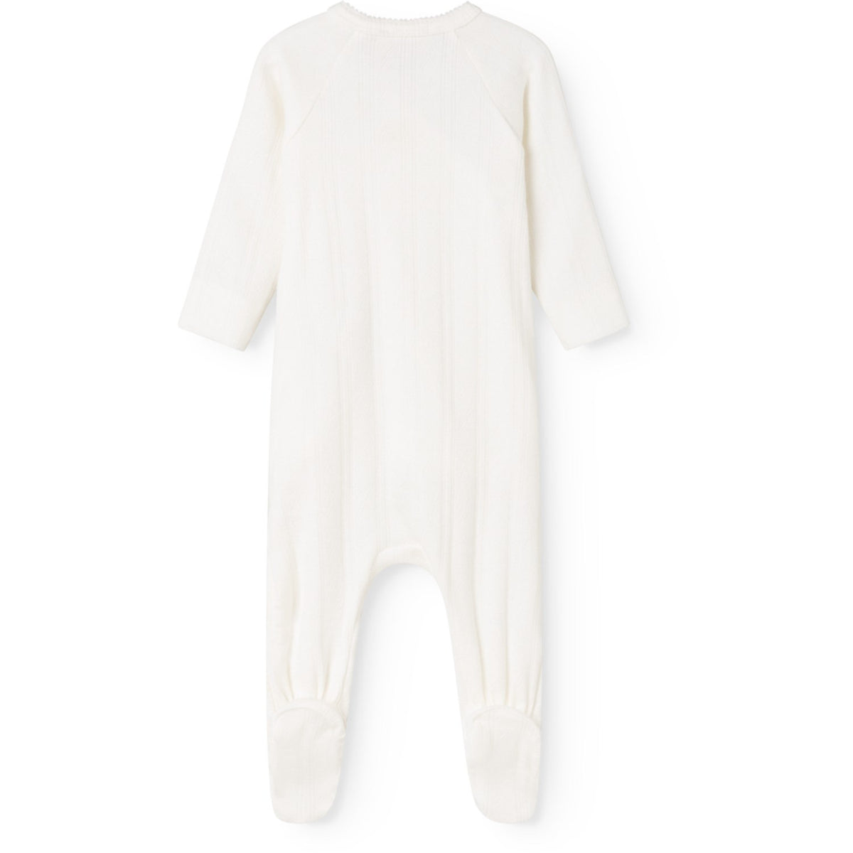 MarMar Modal Pointelle Gentle White Rubetta Onesie