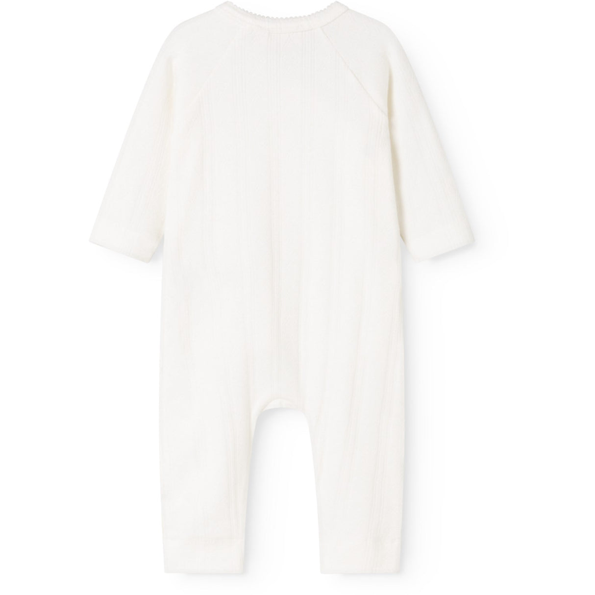 MarMar Modal Pointelle Gentle White Rula Onesie