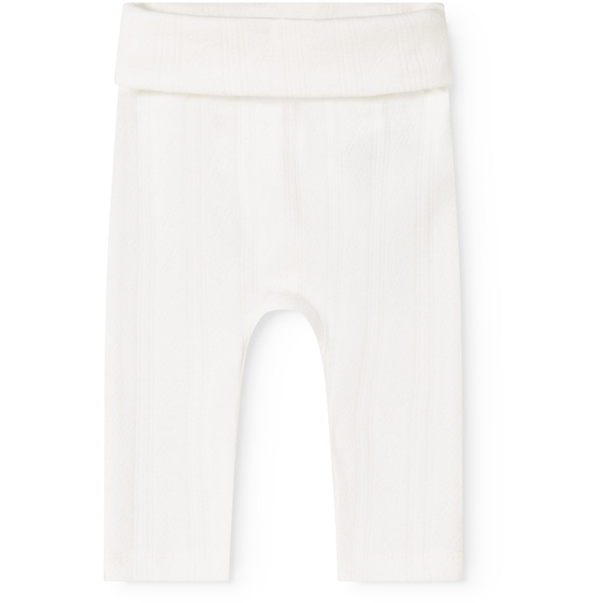 MarMar New Born Modal Pointelle Gentle White Piva Pants