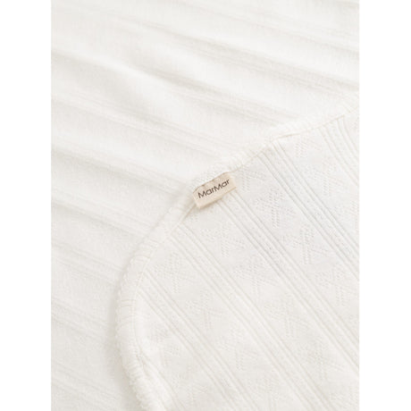 MarMar Modal Pointelle Gentle White Alida Blanket