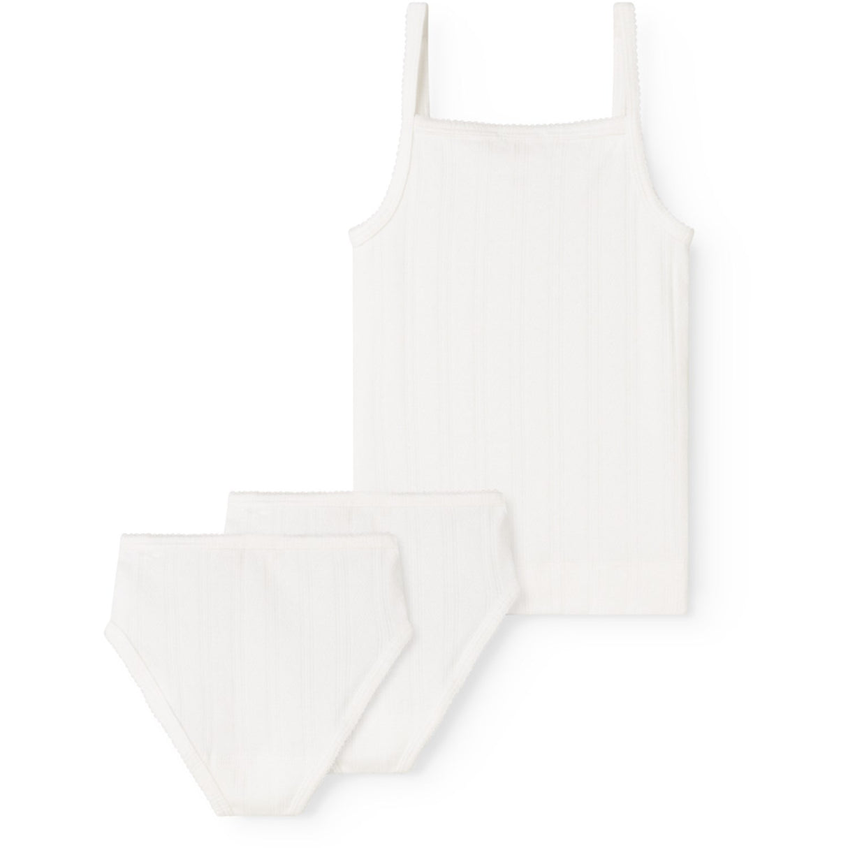 MarMar Modal Pointelle Gentle White Underwear Set