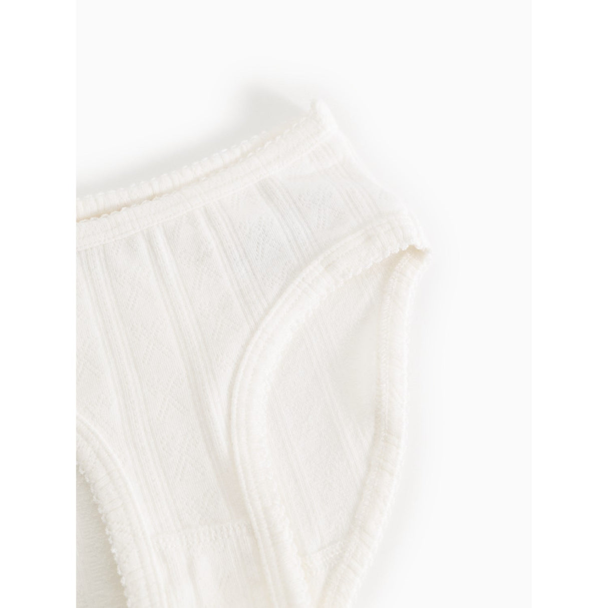 MarMar Modal Pointelle Gentle White Underwear Set