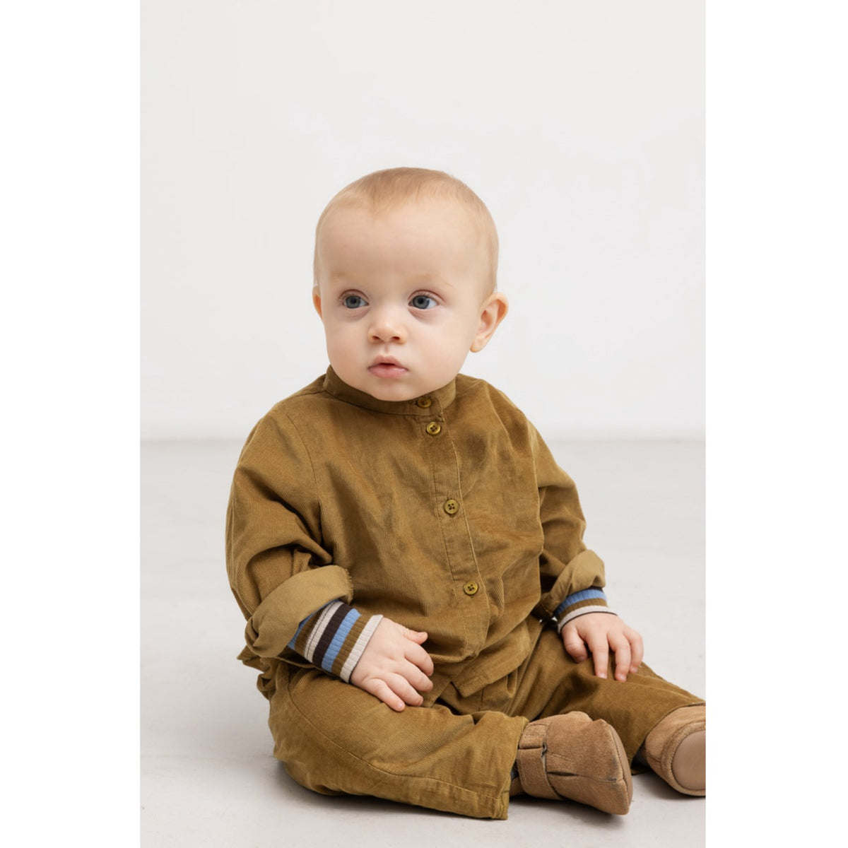 MarMar Fine Cord Dark Bronze Panto Pants