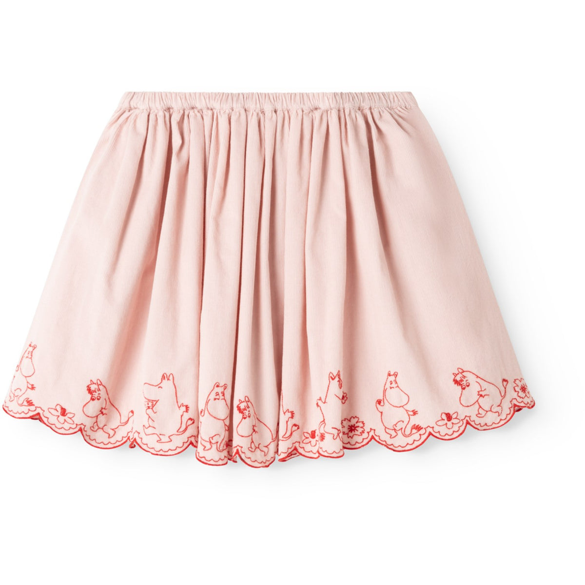 MarMar Fine Cord Dancing Moomins Sus Skirt