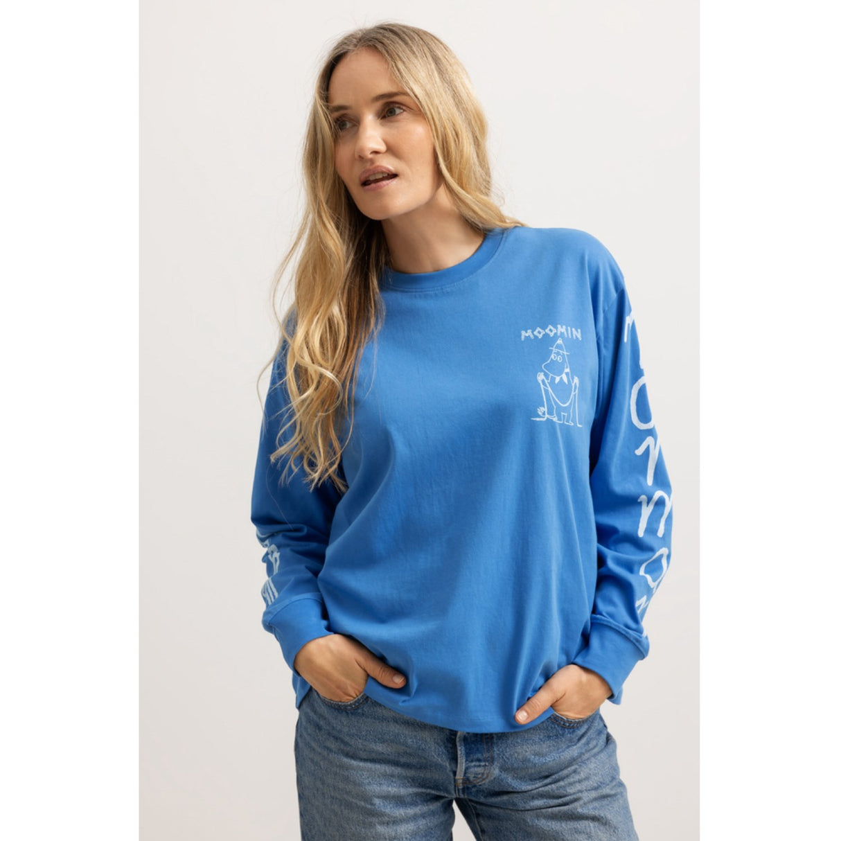 MarMar Cotton Jersey Moomin Scout Tad LS W Blouse
