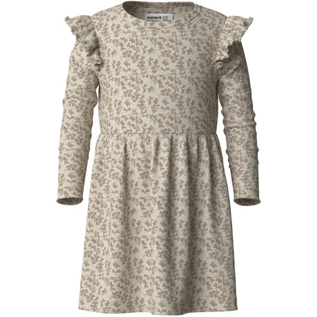 Name It Peyote Melange Nmfolena Ls Dress