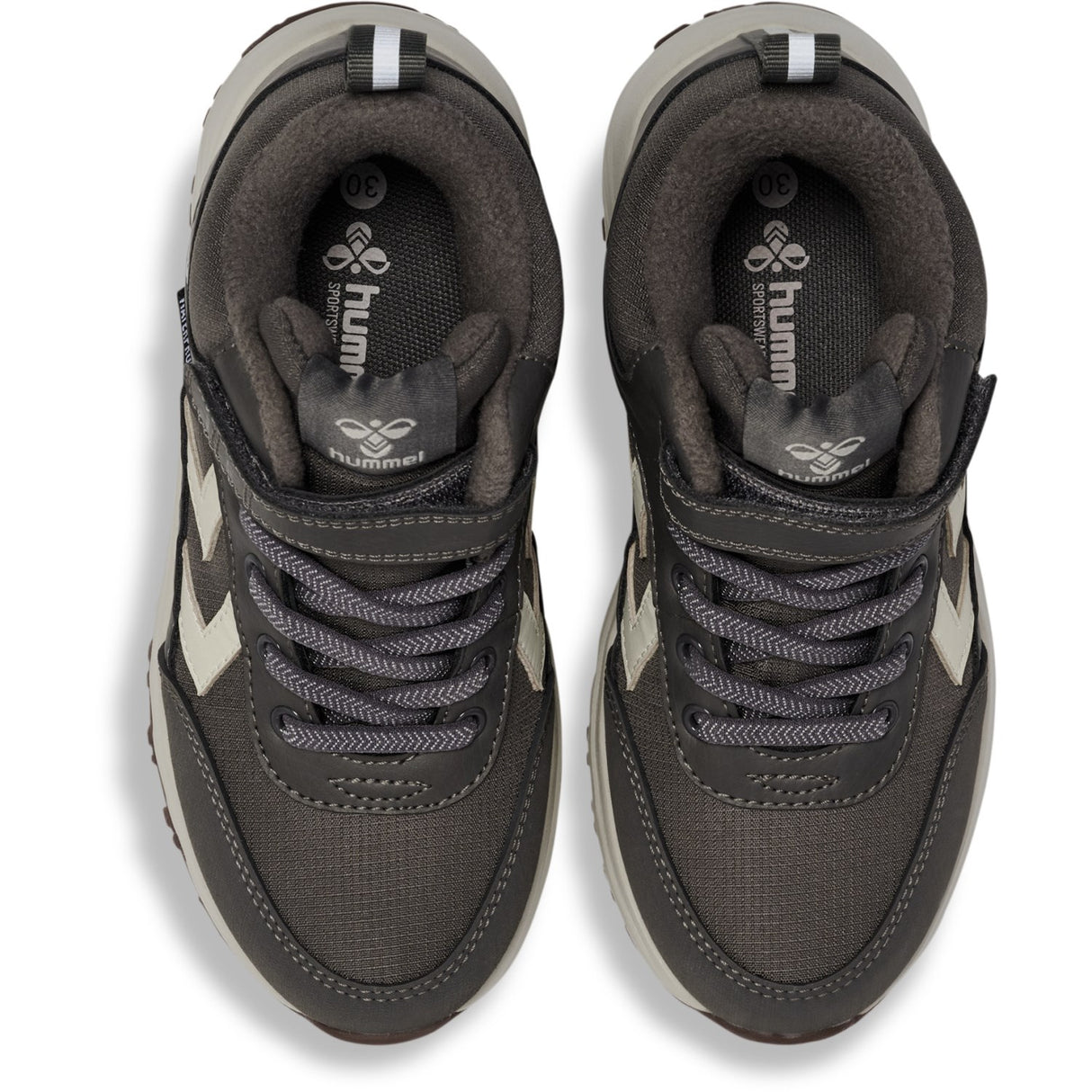 Hummel Dark Gull Gray Root Tex Jr Boots