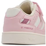 Hummel White/Pale Lilac St Power Play Jr Sneakers