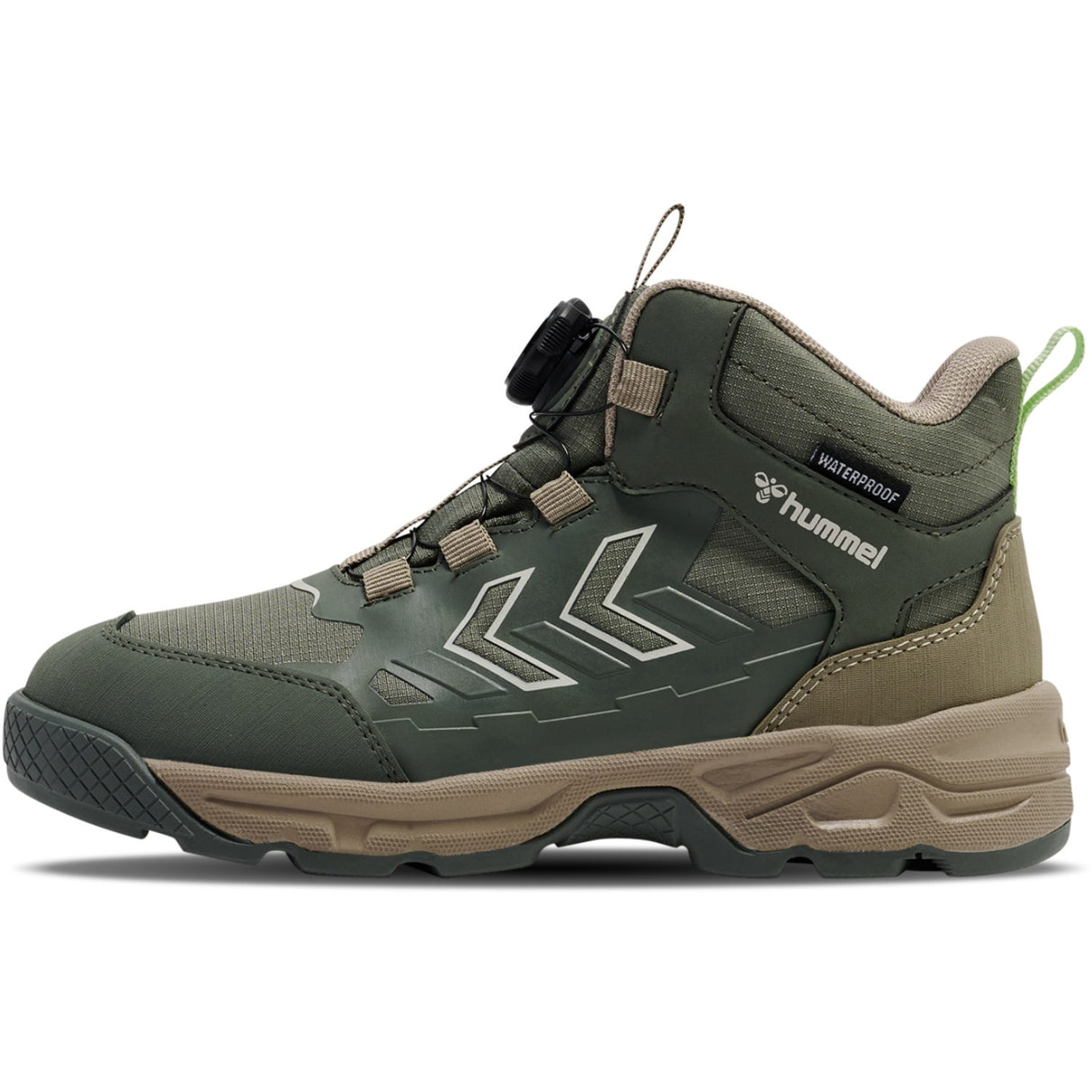Hummel Castor Gray Cliff Easy Tex Boot Jr