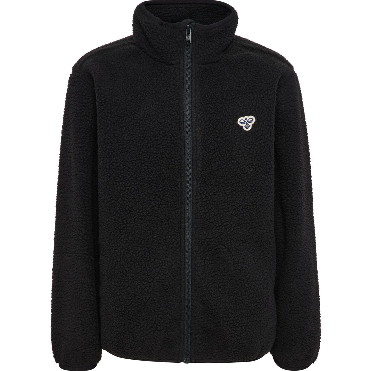 Hummel Black Jr Atlas Fleece Zip Jacket