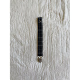 Lalaby Blue Check Pacifier Clip