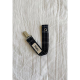 Lalaby Blue Check Pacifier Clip