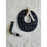 Lalaby Blue Mix Bibi Bib 2-Pack