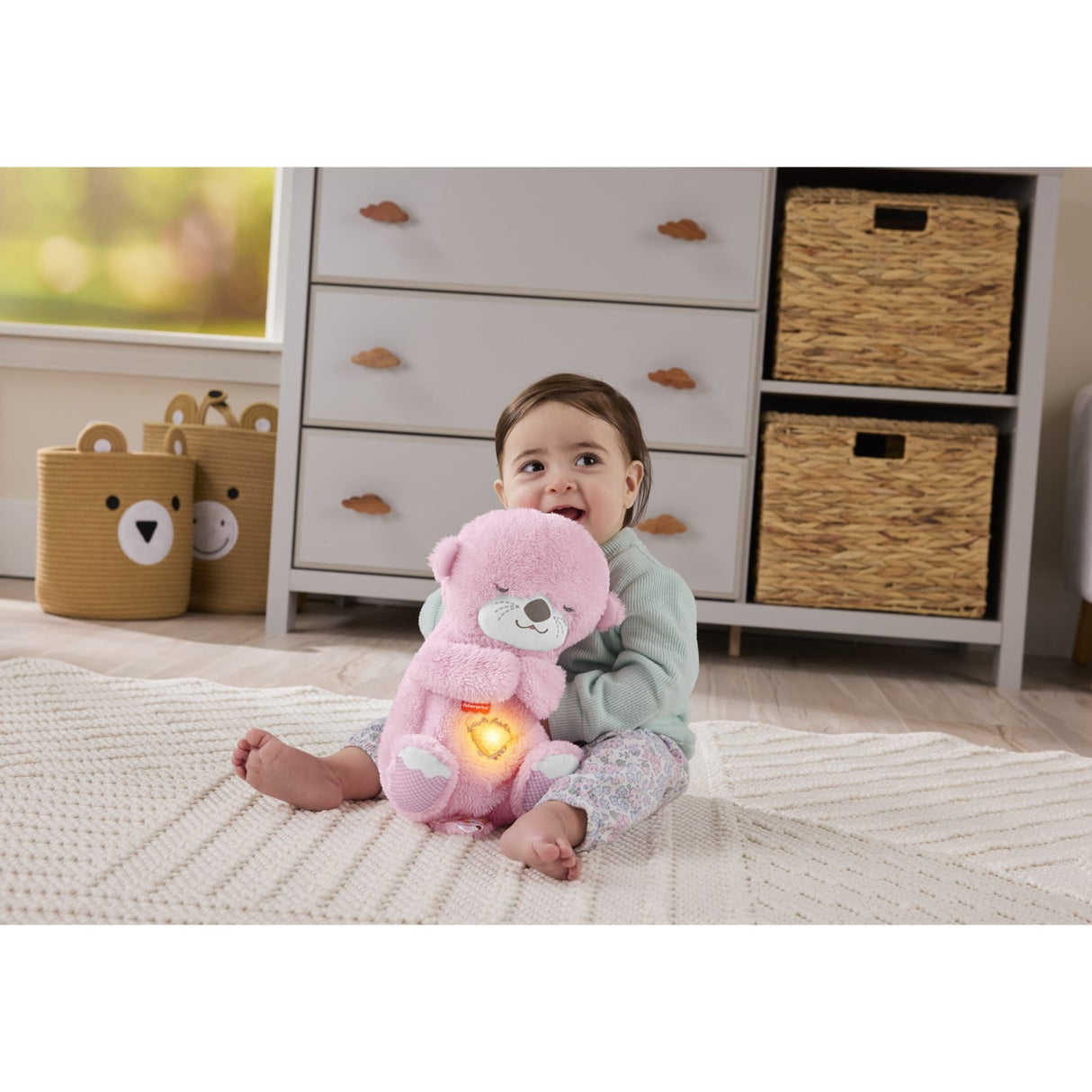 Fisher-Price® Soothe 'n Snuggle Otter Pink