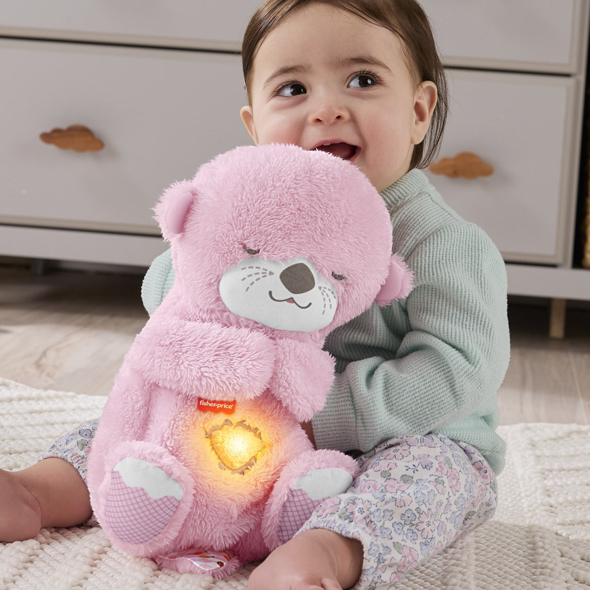 Fisher-Price® Soothe 'n Snuggle Otter Pink