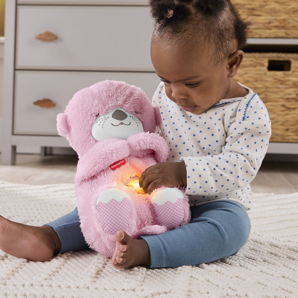 Fisher-Price® Soothe 'n Snuggle Otter Pink