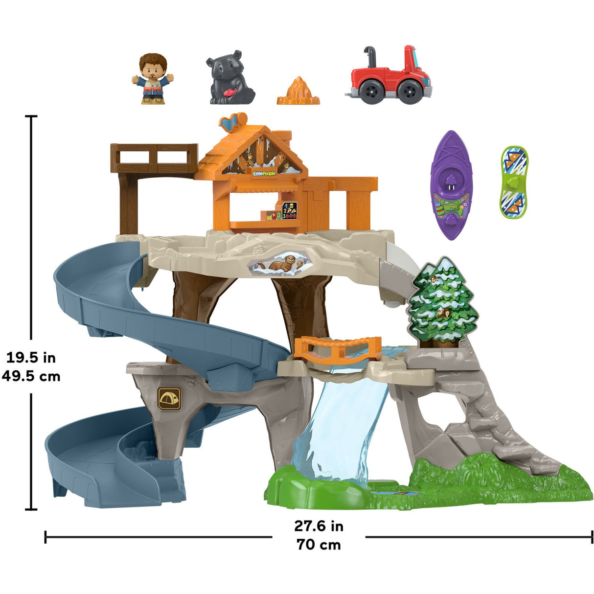 Fisher-Price® Little People Lets Go Mountain Adventure Playset