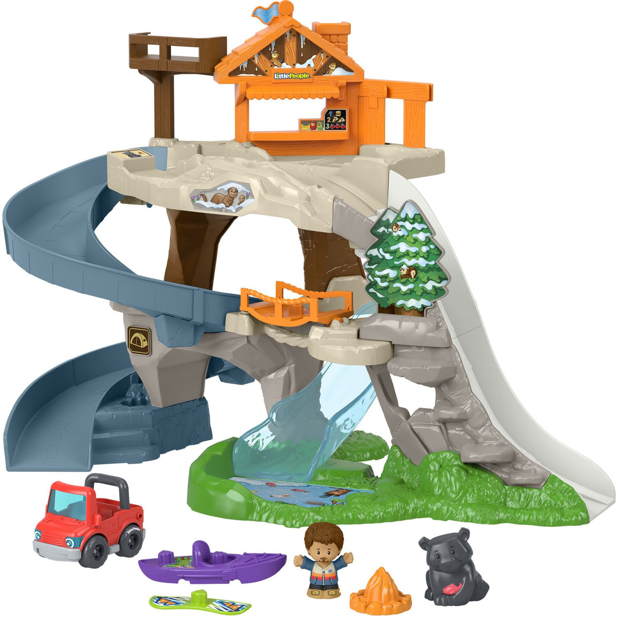 Fisher-Price® Little People Lets Go Mountain Adventure Playset
