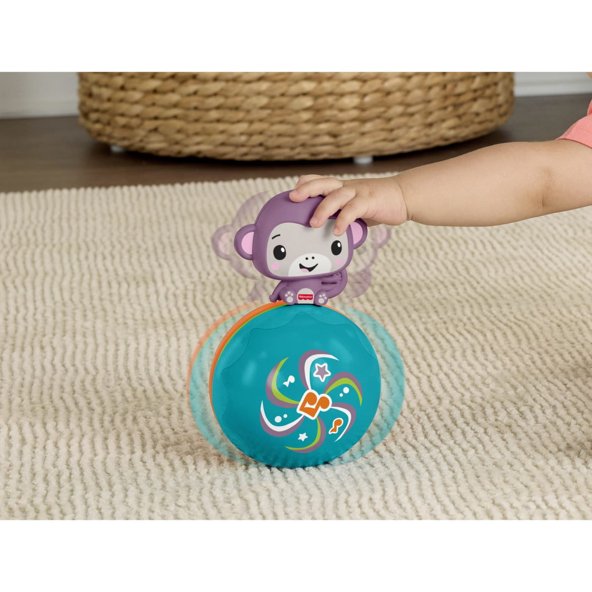 Fisher-Price® Crawl & Go Purple Monkey