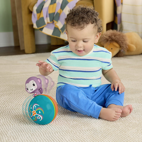Fisher-Price® Crawl & Go Purple Monkey