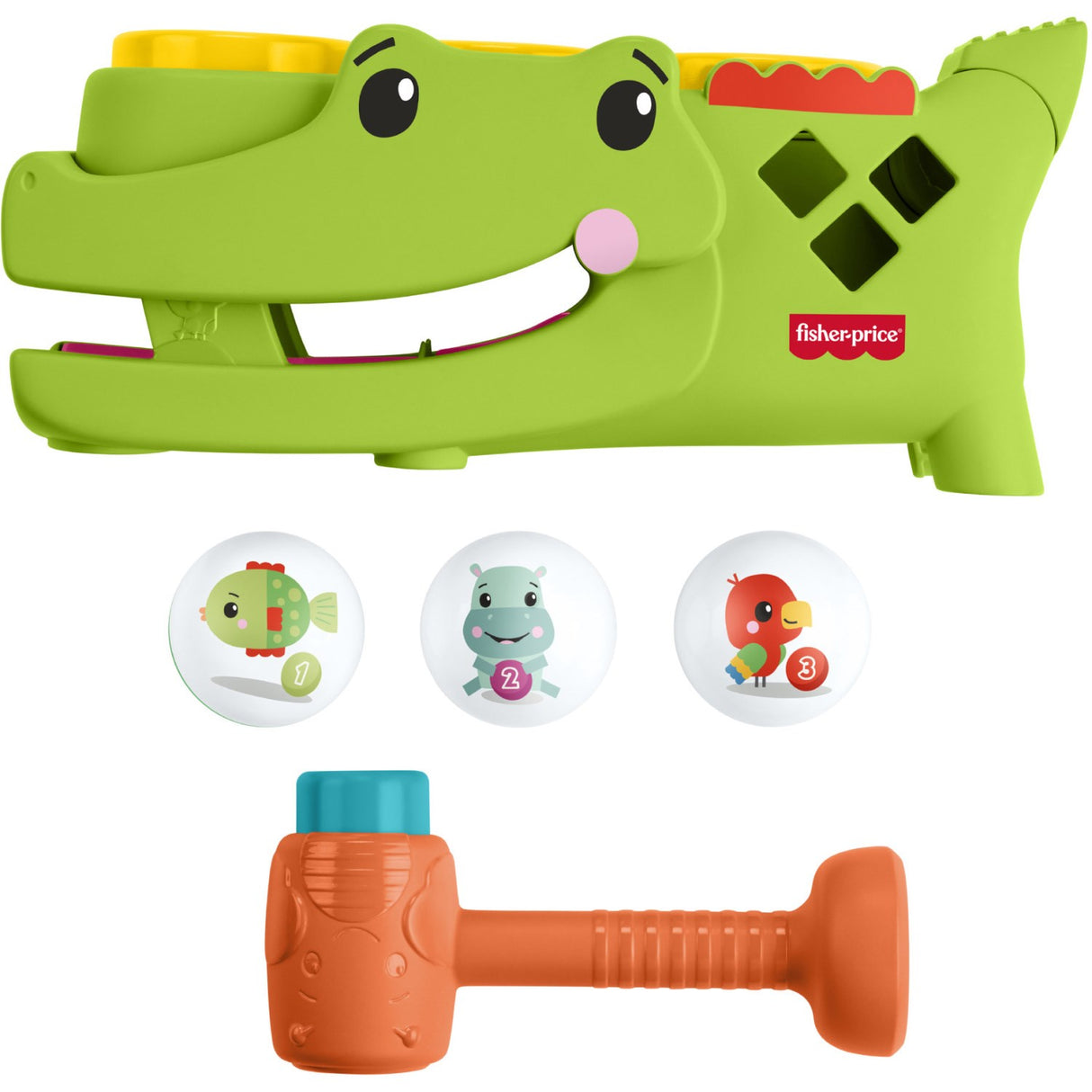 Fisher-Price® Tap & Roll Alligator