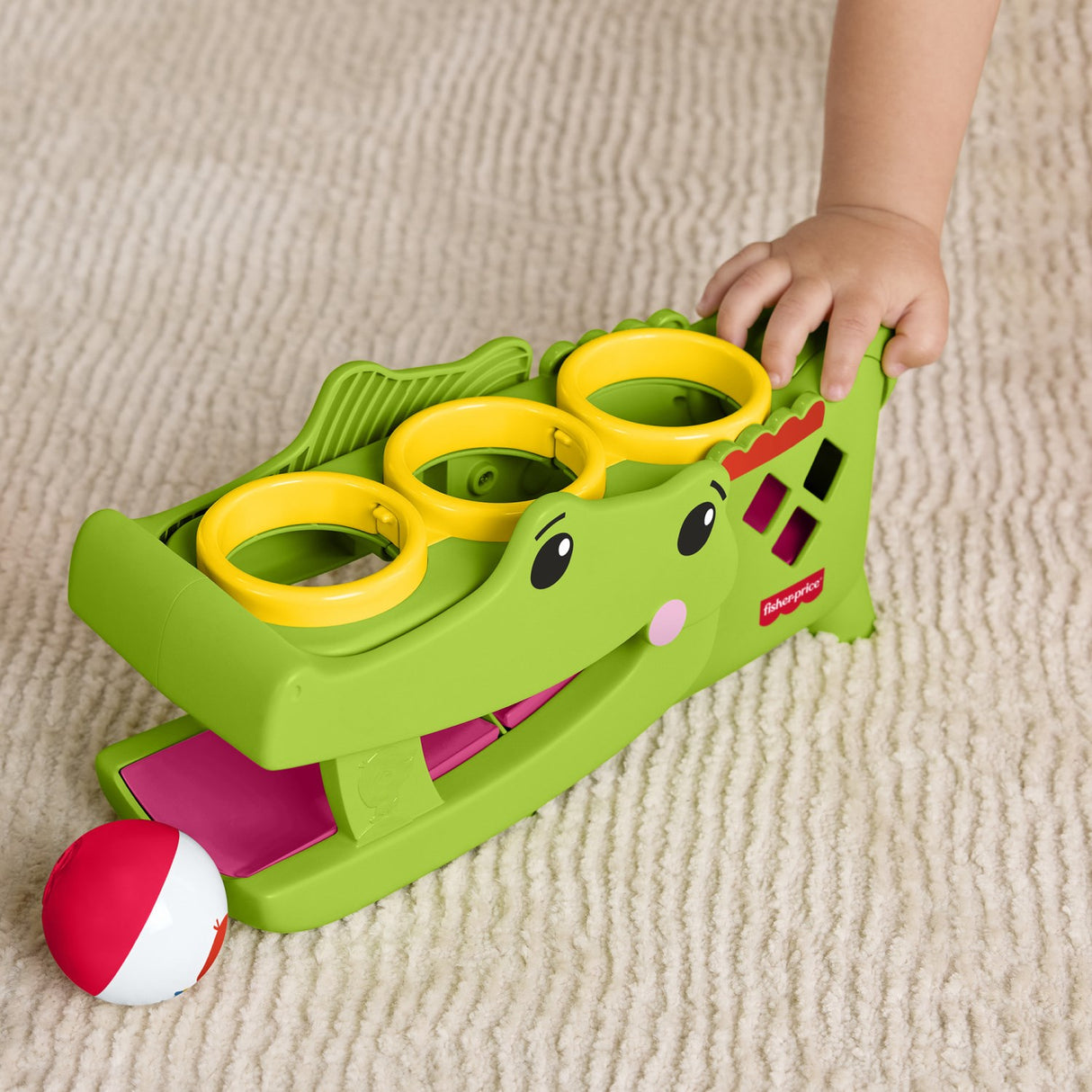 Fisher-Price® Tap & Roll Alligator