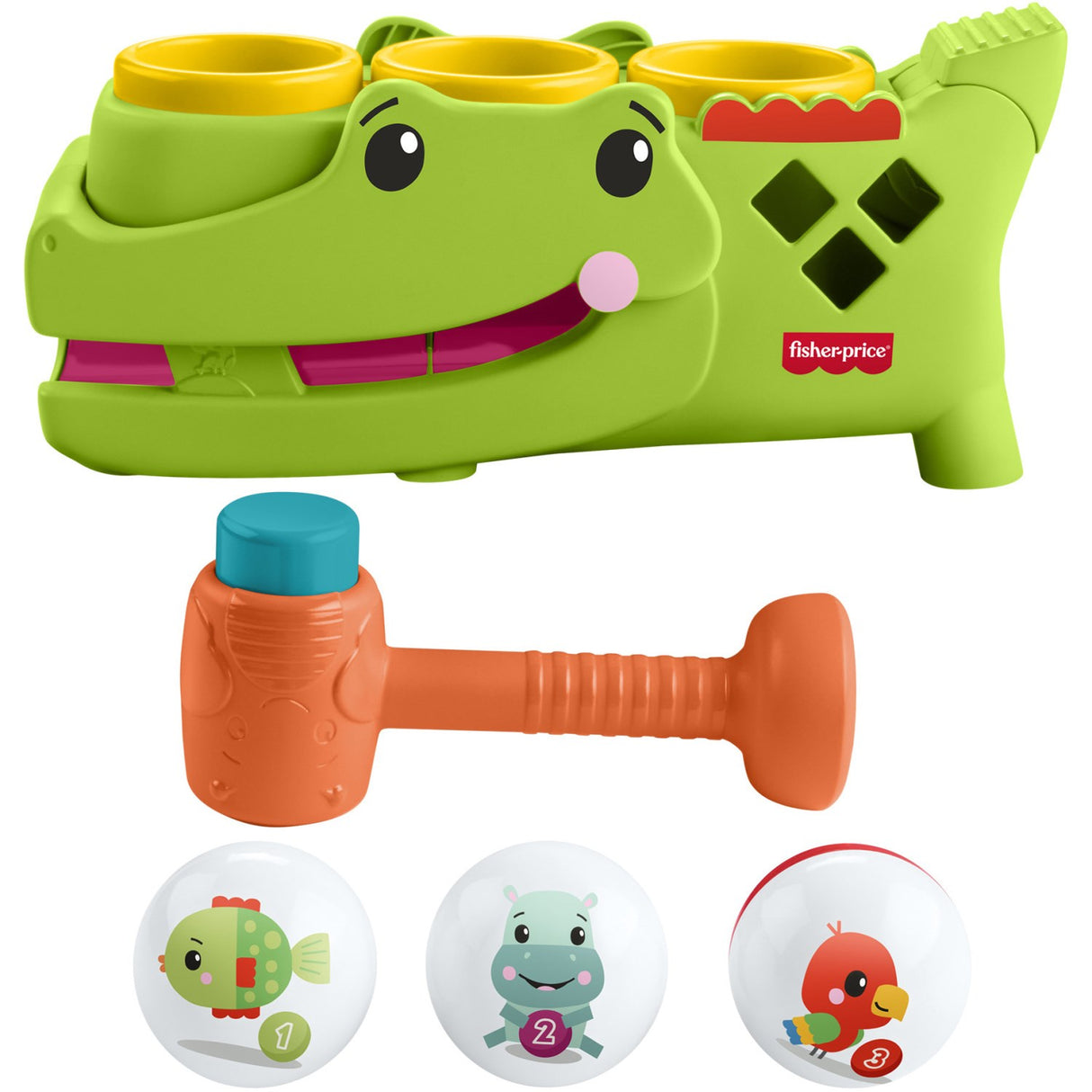 Fisher-Price® Tap & Roll Alligator