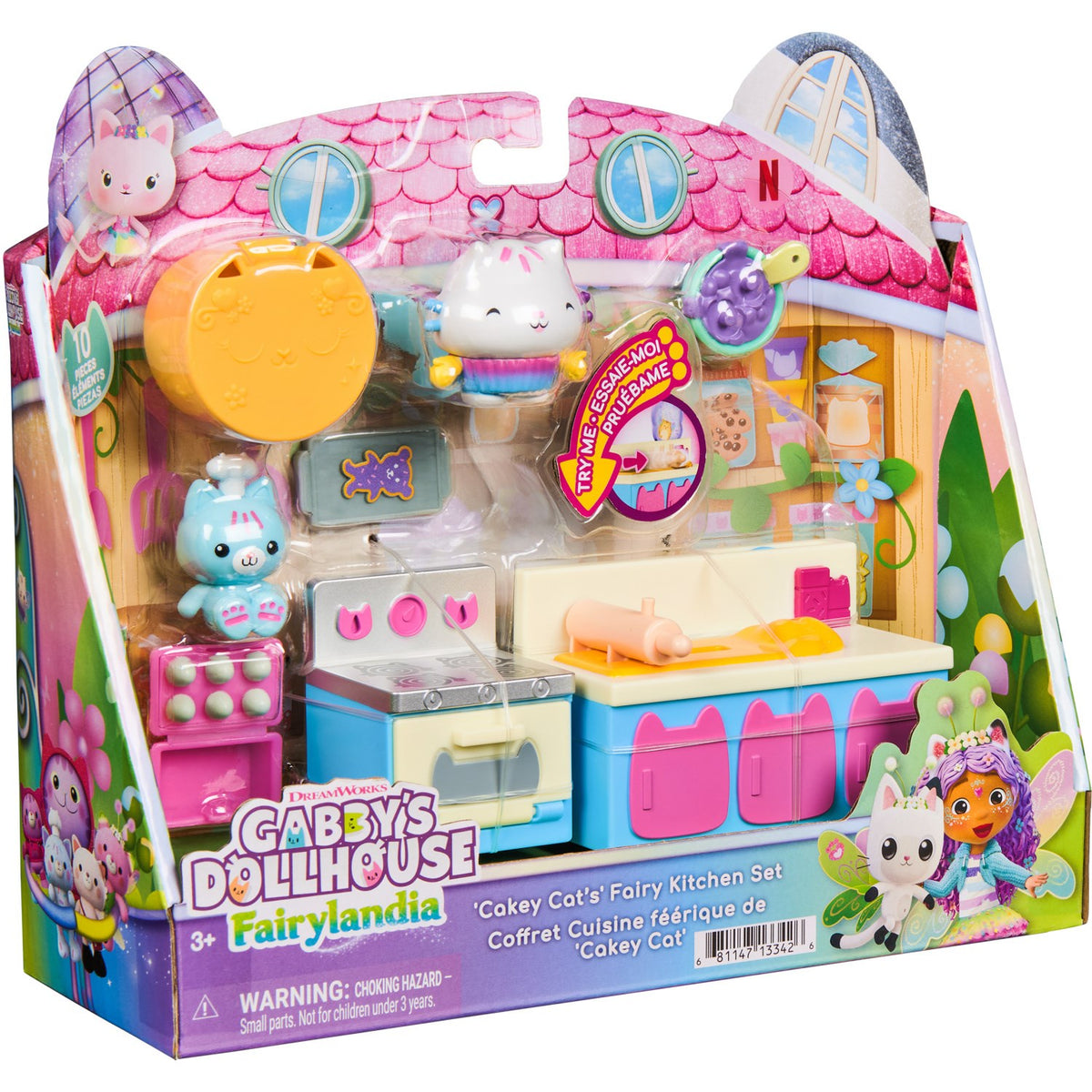 Gabby's Dollhouse Cakey Cat Fairy Køkken