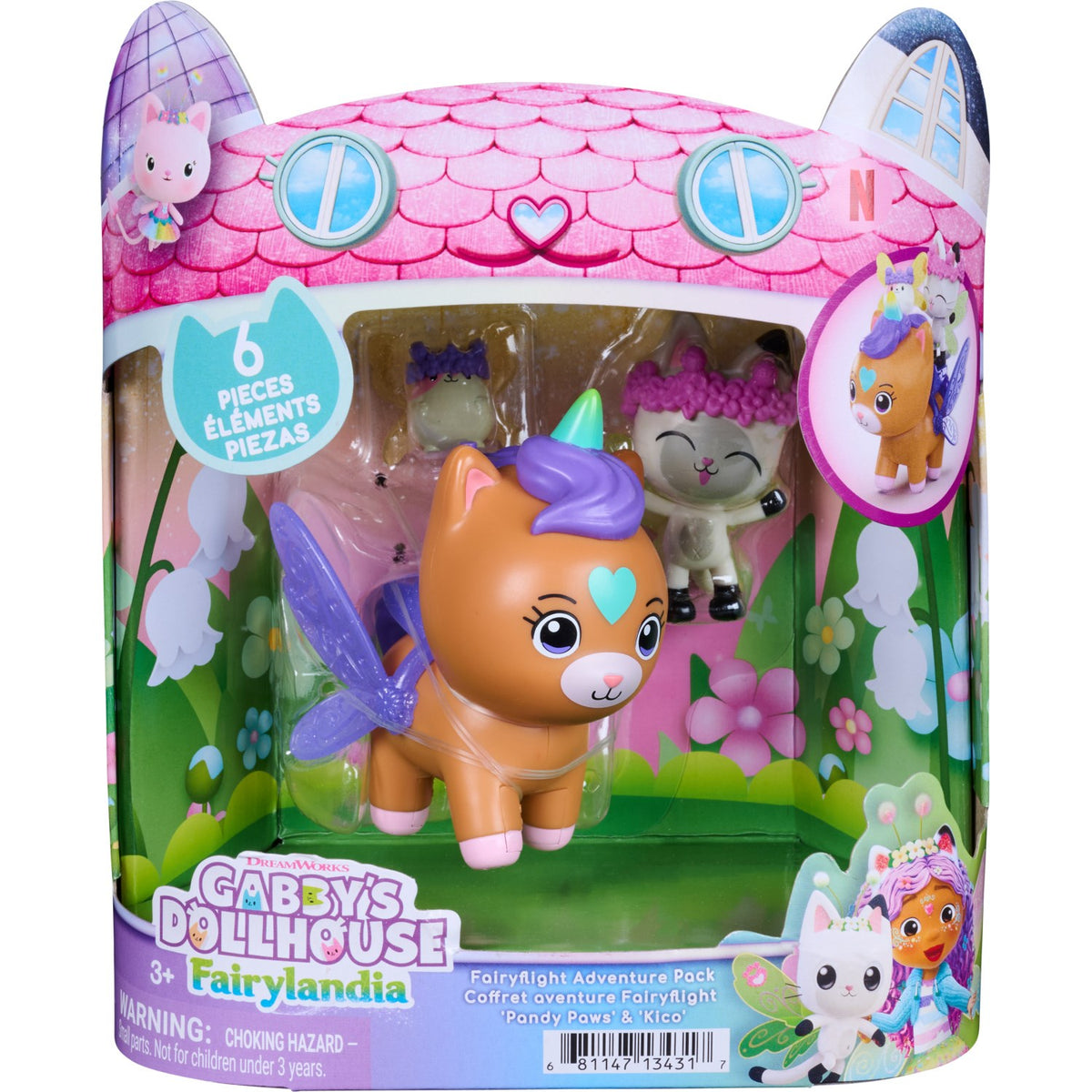 Gabby's Dollhouse Pandy & Kico Figurer