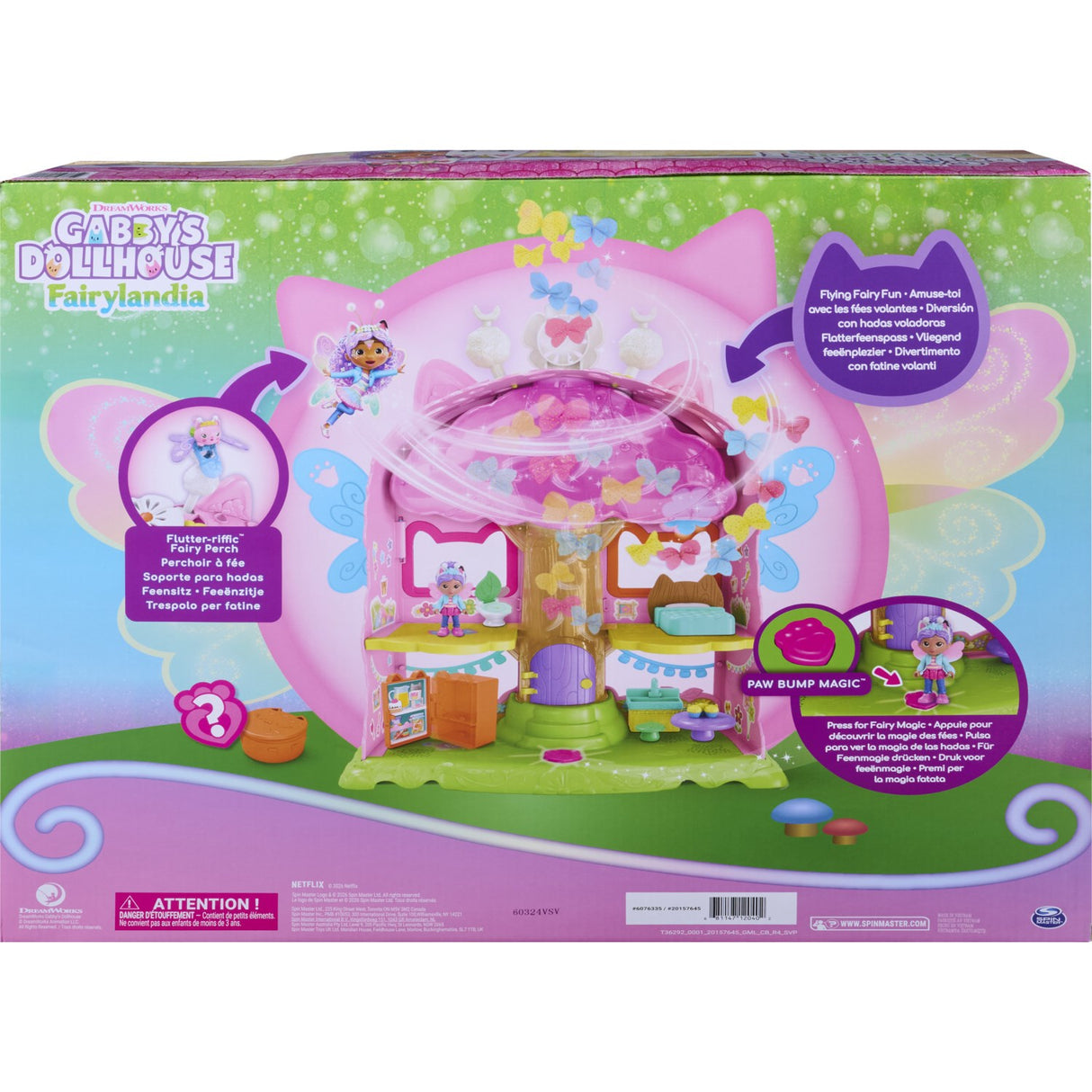 Gabby's Dollhouse Flutter Fairy Magisk Legesæt