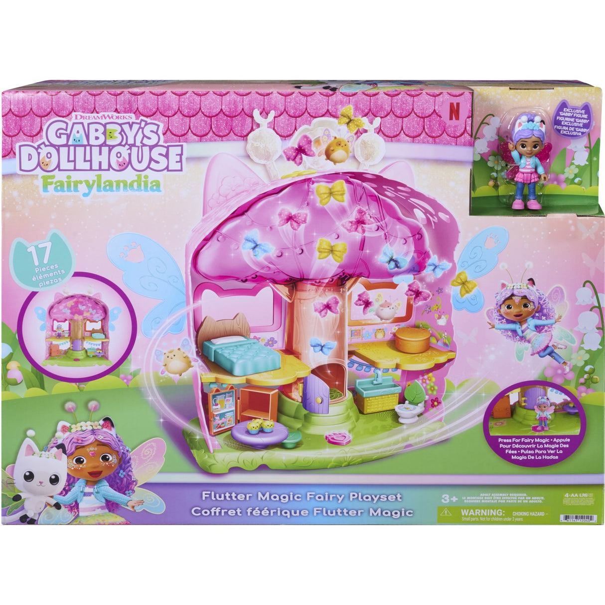 Gabby's Dollhouse Flutter Fairy Magisk Legesæt