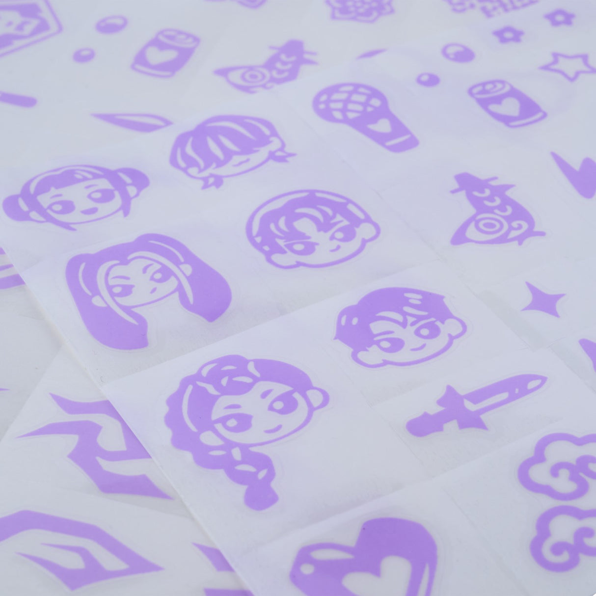 KPop Demon Hunters Cool Maker - Shimmer Me Tattoo Kit