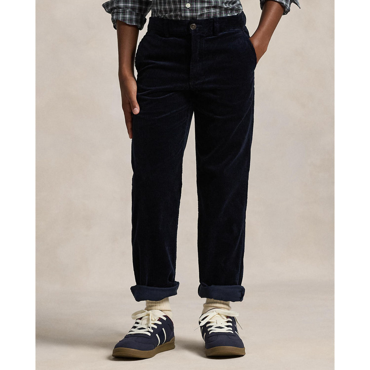Polo Ralph Lauren Hunter Navy Flat Front Pants