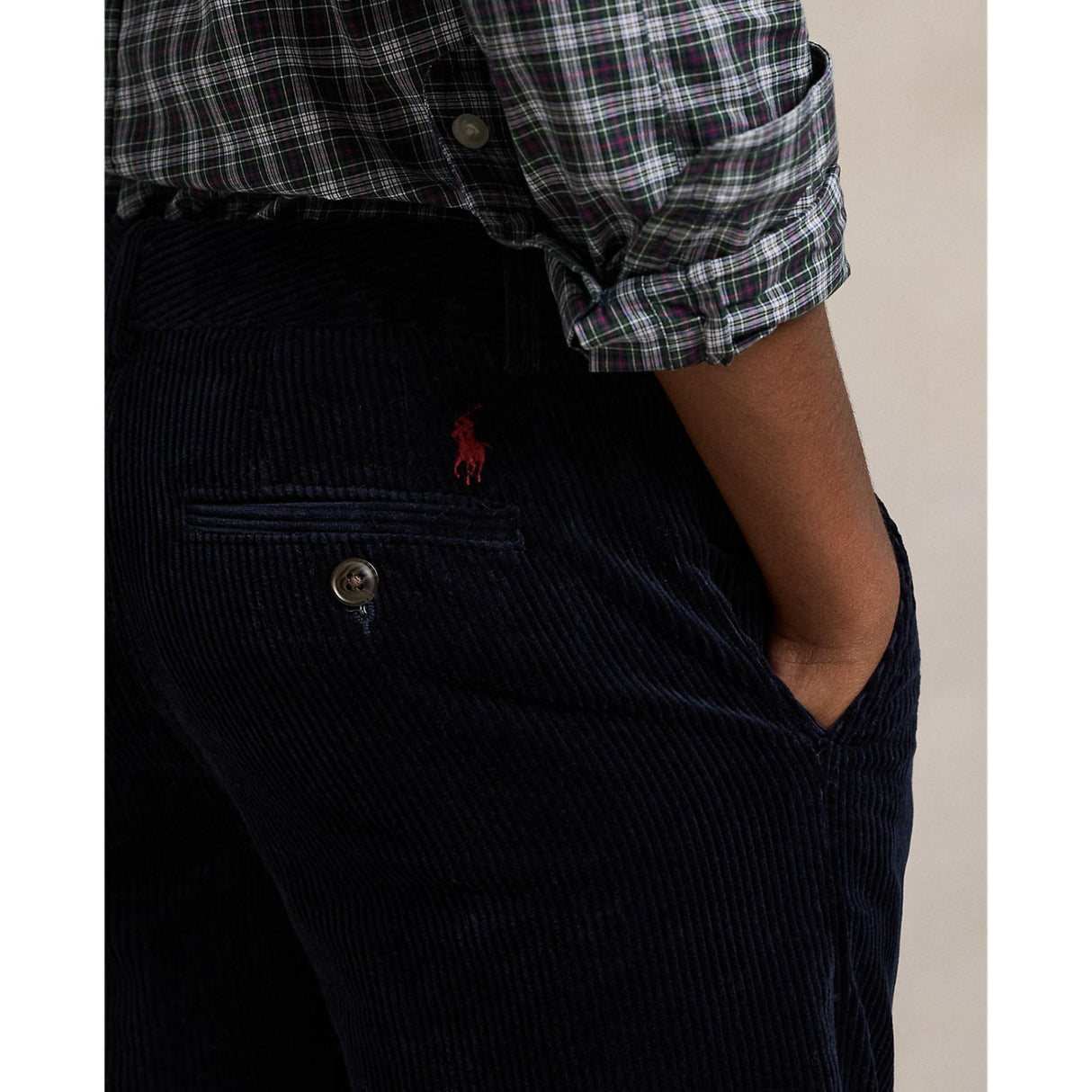 Polo Ralph Lauren Hunter Navy Flat Front Pants