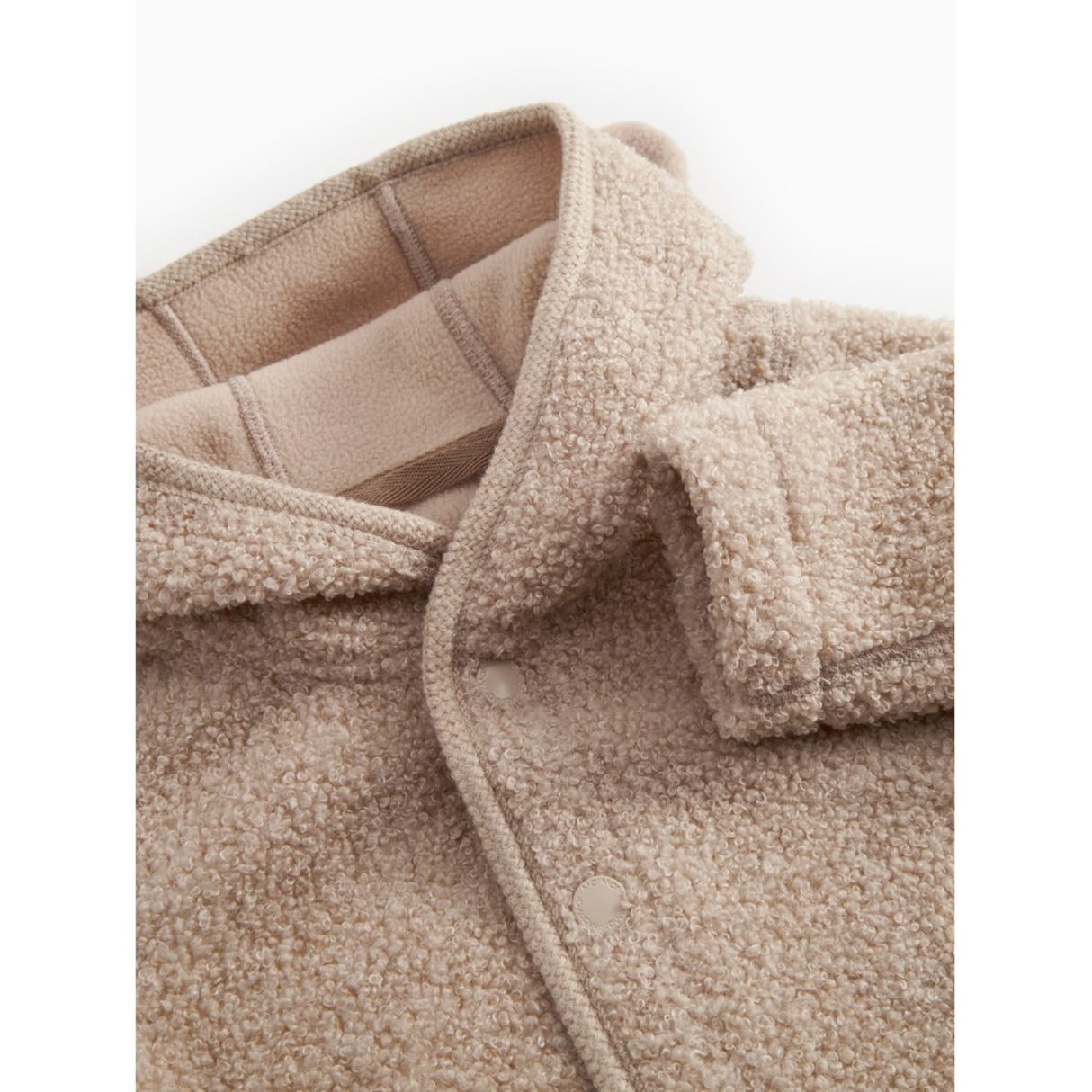 MarMar Bonded Teddy Muddy Melange Olini Jacket