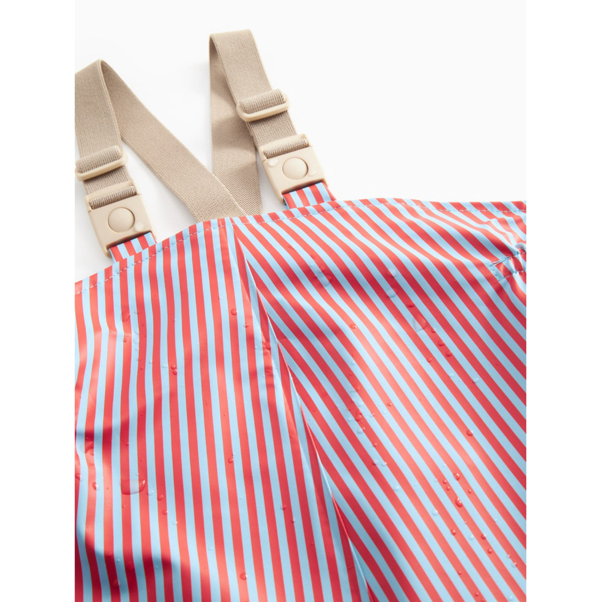 MarMar Rainwear Blue Red Stripes Oddy Set