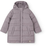 MarMar Tech. Puffer Plum Stem Oxford Coat