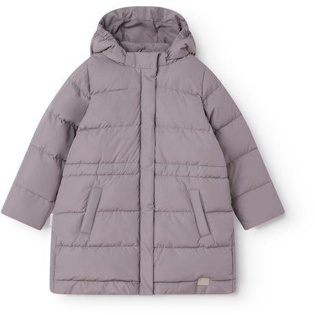 MarMar Tech. Puffer Plum Stem Oxford Coat